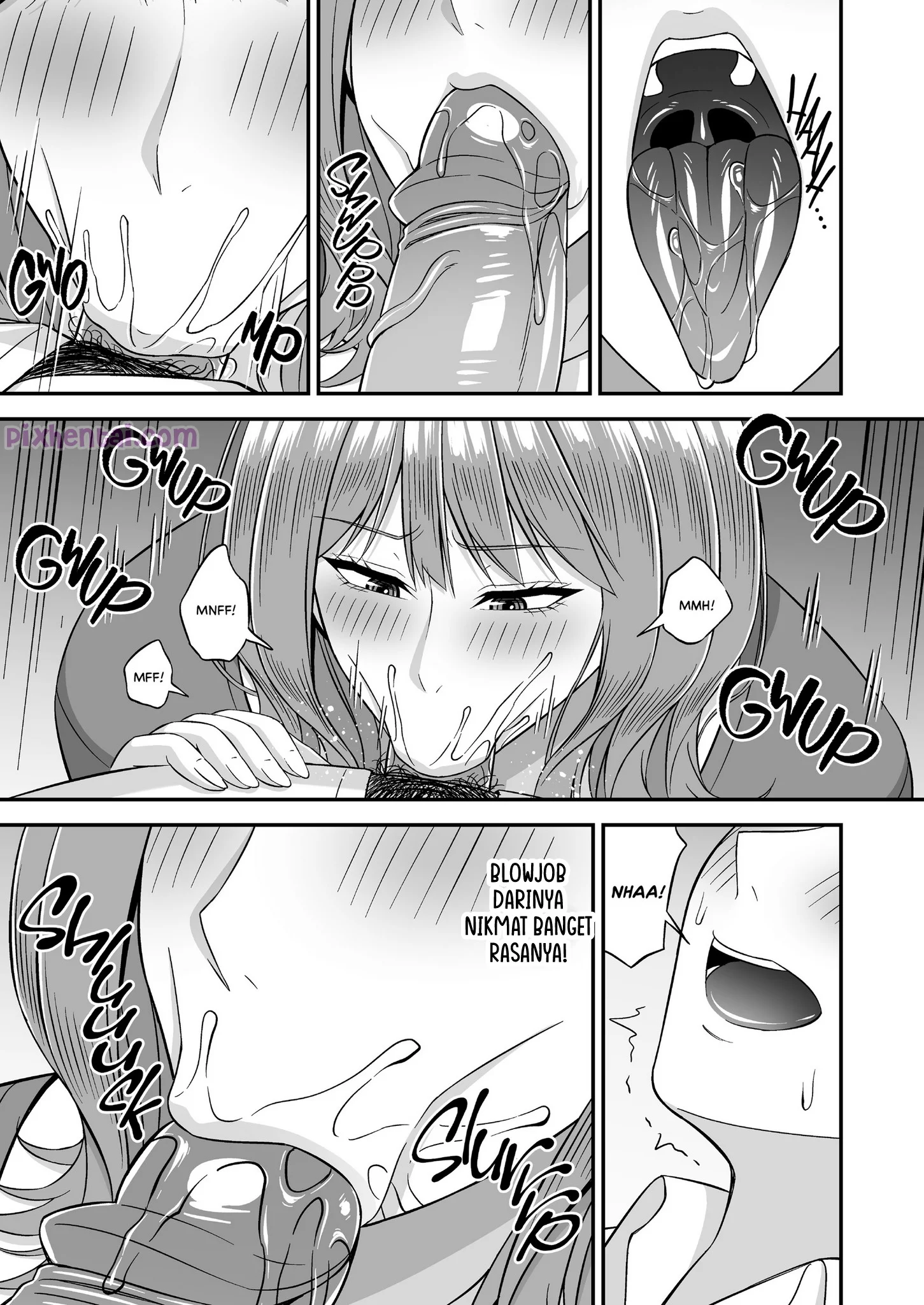 Komik hentai xxx manga sex bokep Skin to Skin with My Friends Busty Mom 15